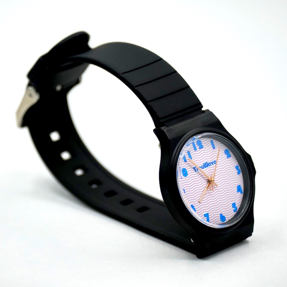 TreuWave Athletic Watch - Smooth Sailing Black